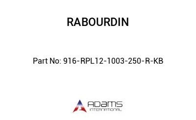 916-RPL12-1003-250-R-KB