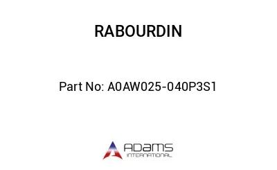 A0AW025-040P3S1