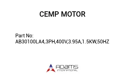 AB30100LA4,3PH,400V,3.95A,1.5KW,50HZ