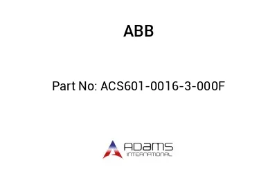 ACS601-0016-3-000F