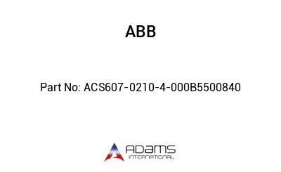 ACS607-0210-4-000B5500840