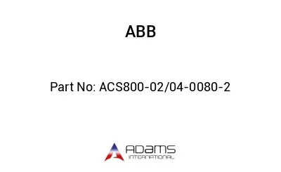 ACS800-02/04-0080-2