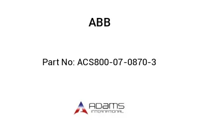 ACS800-07-0870-3