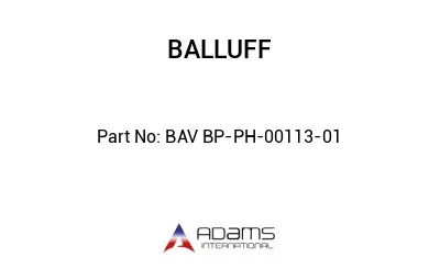 BAV BP-PH-00113-01									