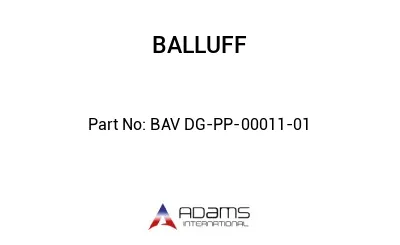 BAV DG-PP-00011-01									