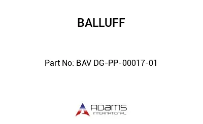 BAV DG-PP-00017-01									