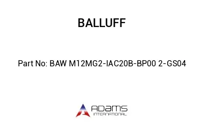 BAW M12MG2-IAC20B-BP00	2-GS04								