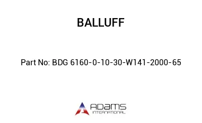 BDG 6160-0-10-30-W141-2000-65									