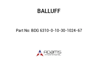 BDG 6310-0-10-30-1024-67									