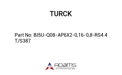 BI5U-Q08-AP6X2-0,16-0,8-RS4.4 T/S387