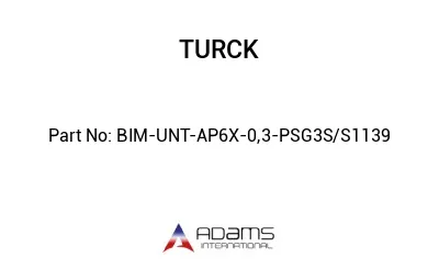 BIM-UNT-AP6X-0,3-PSG3S/S1139