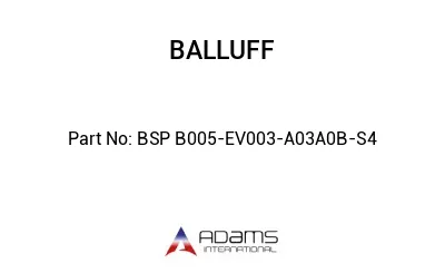 BSP B005-EV003-A03A0B-S4									