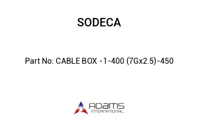 CABLE BOX -1-400 (7Gx2.5)-450