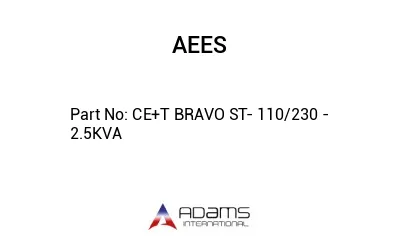 CE+T BRAVO ST- 110/230 - 2.5KVA