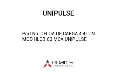 CELDA DE CARGA 4.4TON MOD.HLCBIC3 MCA UNIPULSE