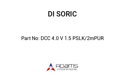 DCC 4.0 V 1.5 PSLK/2mPUR