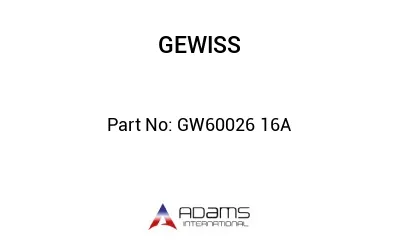 GW60026 16A