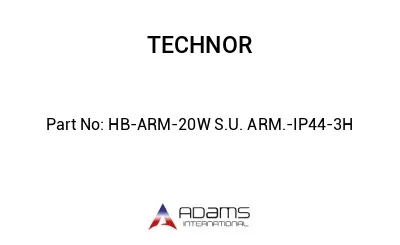 HB-ARM-20W S.U. ARM.-IP44-3H