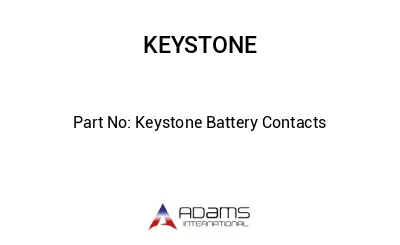 Keystone Battery Contacts