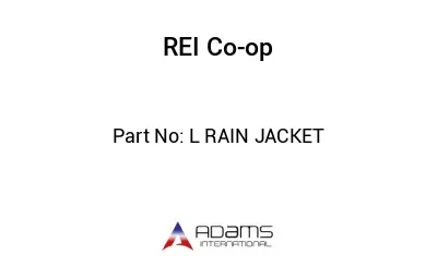 L RAIN JACKET