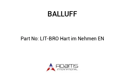 LIT-BRO Hart im Nehmen EN									