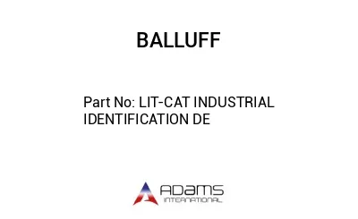 LIT-CAT INDUSTRIAL IDENTIFICATION DE									