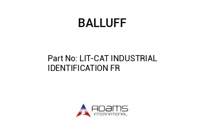 LIT-CAT INDUSTRIAL IDENTIFICATION FR									