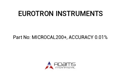 MICROCAL200+, ACCURACY 0.01%