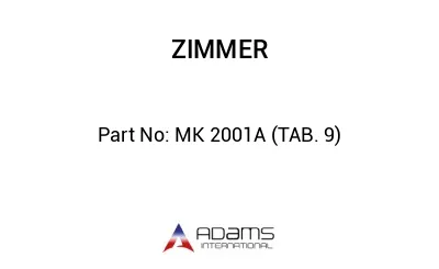 MK 2001A (TAB. 9)