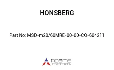 MSD-m20/60MRE-00-00-CO-604211