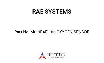 MultiRAE Lite OXYGEN SENSOR