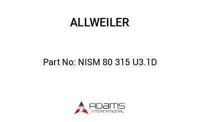 NISM 80 315 U3.1D