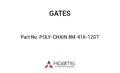 POLY-CHAIN 8M-416-12GT