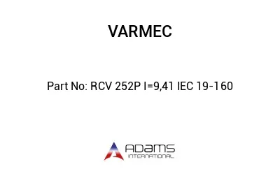 RCV 252P I=9,41 IEC 19-160