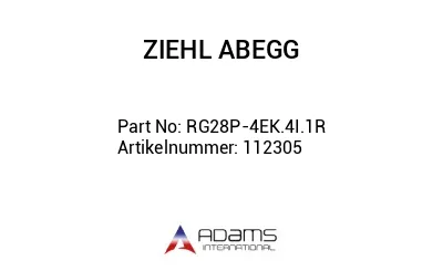 RG28P-4EK.4I.1R Artikelnummer: 112305