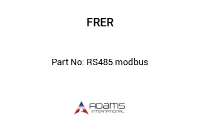 RS485 modbus