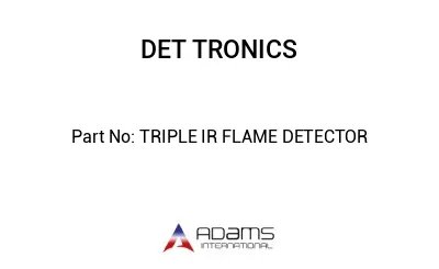 TRIPLE IR FLAME DETECTOR