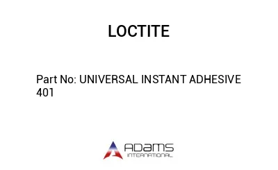 UNIVERSAL INSTANT ADHESIVE 401