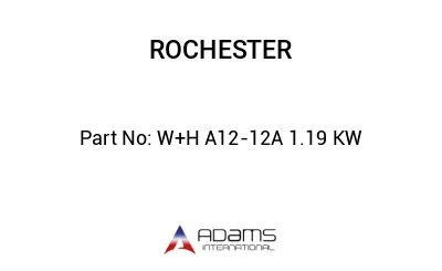 W+H A12-12A 1.19 KW