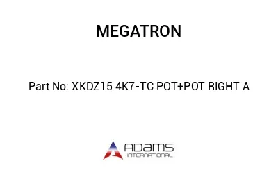 XKDZ15 4K7-TC POT+POT RIGHT A