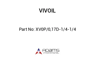 XV0P/0,17D-1/4-1/4